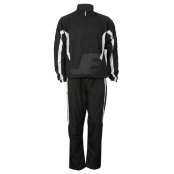 Running & Sports Training Custom Made Black Micro Tracksuit