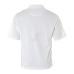 0901Mens Lightweight Quick Dry White Interlock Golf Shirt