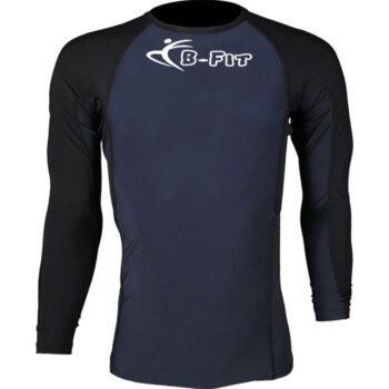 Mens Two Tone Long Sleeve MMA Rash Guard