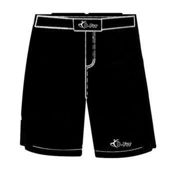 Black Custom MMA Fight Short