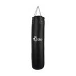 Artificial Leather Black 4ft Heavy Training Punching Bag