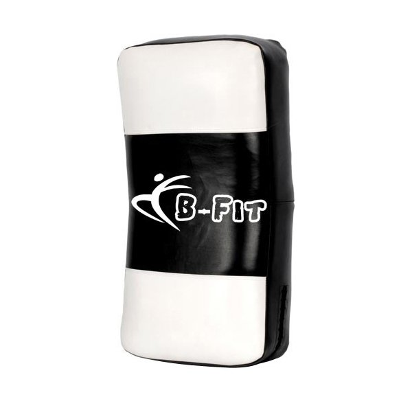 Black and White Top Quality Leather MMA Thai Pad Kick Shield Black and White Top Quality Leather MMA Thai Pad Kick Shield