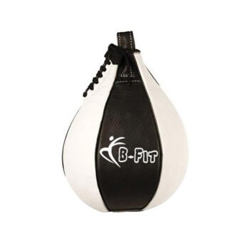 Black and White Leather Speed Ball