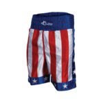 American Flag Print Kick Boxing Short