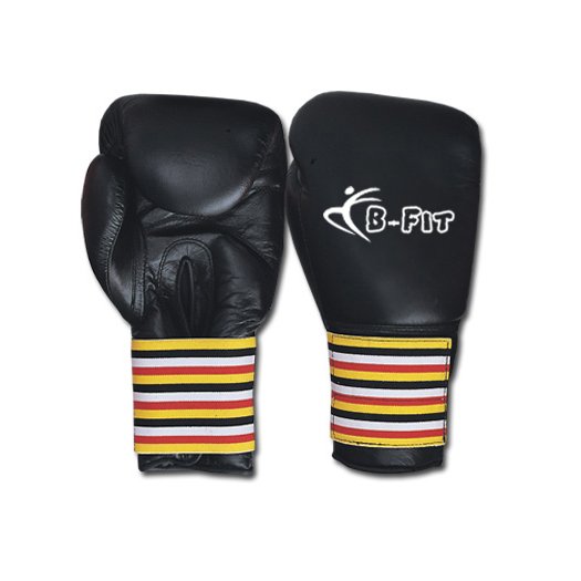 Black Leather Boxing Gloves King Size Cuff Closure Black Leather Boxing Gloves King Size Cuff Closure