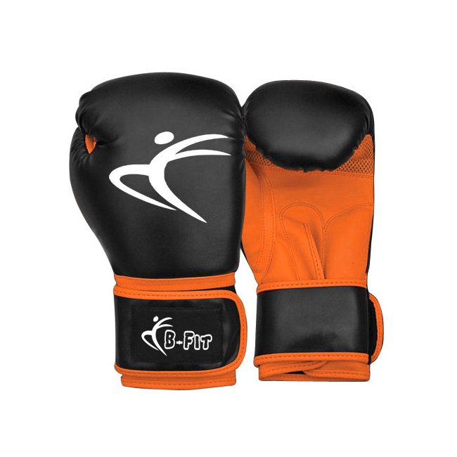 Orange Professional Leather Boxing Gloves Orange Professional Leather Boxing Gloves