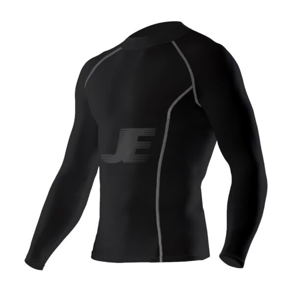 Mens Full Sleeve Compression Gym Training Nylon Rash Guard