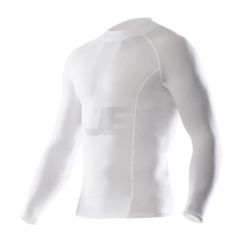 Mens Full Sleeve Compression Gym Training Nylon Rash Guard