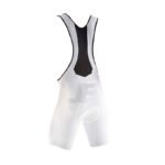Customized White Chamois Padded Cycling Bib Shorts