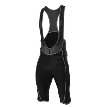 Black Mesh Bib Chamois Padded Bike Short