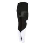 Gel Chamois Padded Black & White Winter Cycling Tight