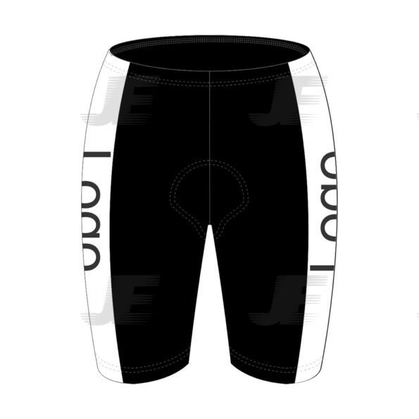 Chamois Padded Side & Back Sublimation Printed Cycling Shorts