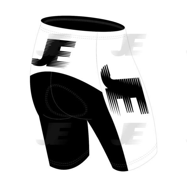 Gel Chamois Padded Sublimation Printed Cycling Shorts