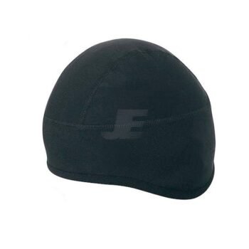 Black 4 Way Stretch Fabric Winter Cycling Cap