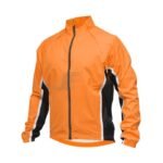 Mens Removable Sleeves Waterproof Cycling Rain Jacket