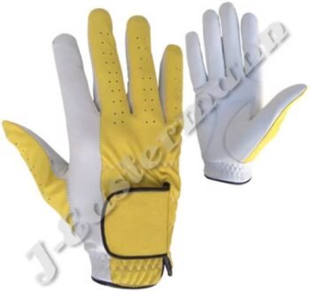 Leather Two Tone Golf Gloves JEI-N1656
