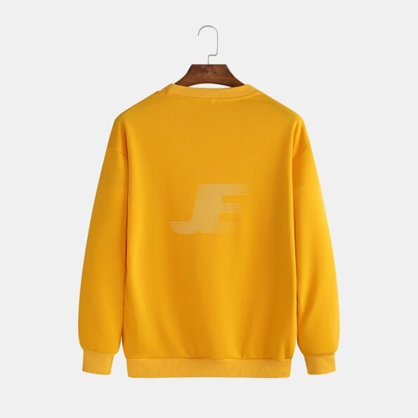 Custom Design Screen Printed Cotton Fleece Sweatshirt