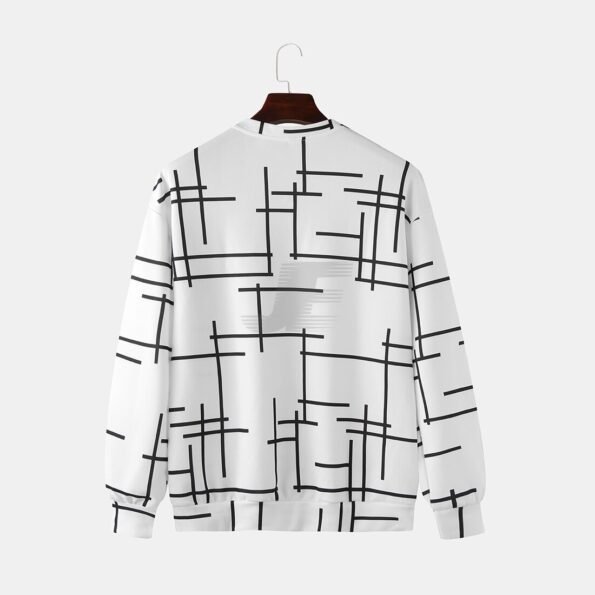 Custom Design Polyester Fleece Sublimation Printed Sweatshirt