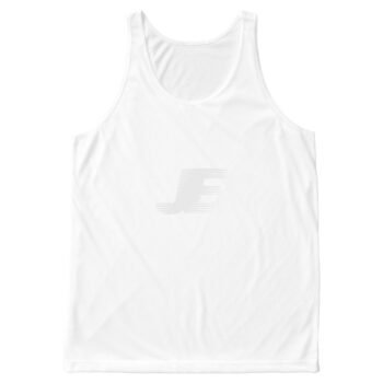 Men's Basic White Cotton Tank Top