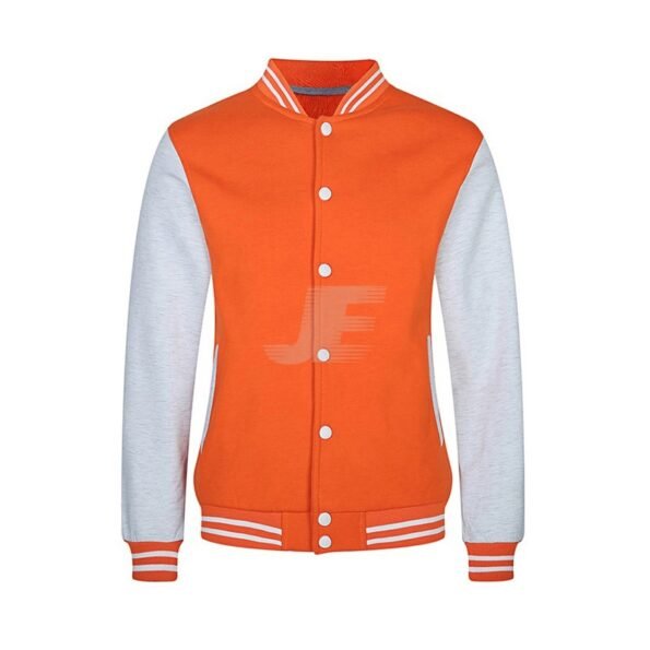 Custom Embroidery & Patches Cotton Fleece Letterman Jacket