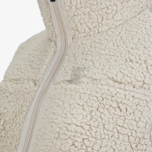 Women Full Zip Sleeveless Sherpa Fleece Vest