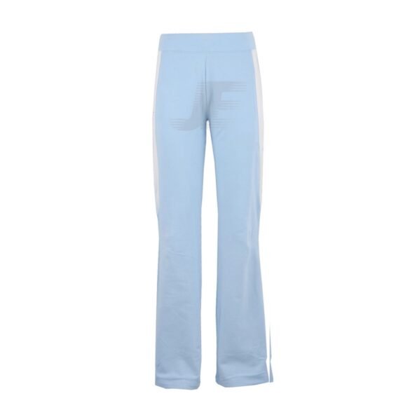 Two Color Loose Ankles Women Fleece Jogging Trousers