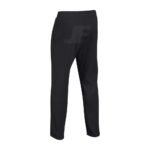 Mens Black Fleece Joggers with Rib Knit Waistband