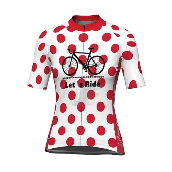 Women Customized Sublimation Printed Cycling Jersey