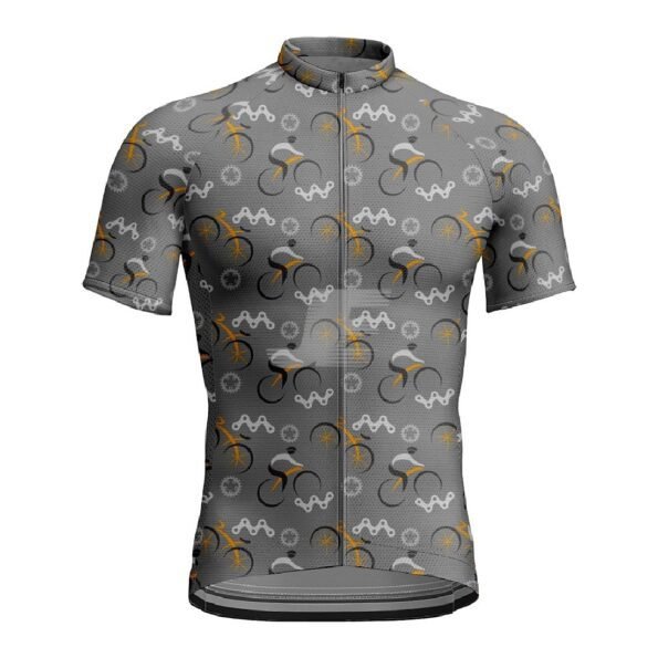 Custom Design Sublimation Printed Mesh Cycling Jersey