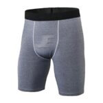 Mens Base Layers White Compression Boxers Briefs Shorts