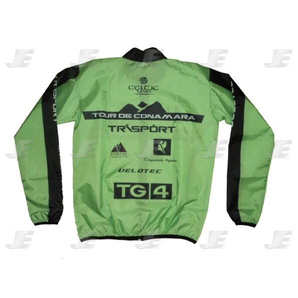 Water Resistance Custom Design Sublimation Printed Rain Jacket