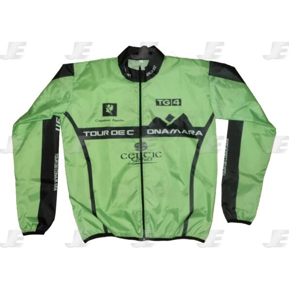Water Resistance Custom Design Sublimation Printed Rain Jacket