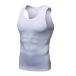 Mens Gym Workout Sublimation Printed Compression Tank Top