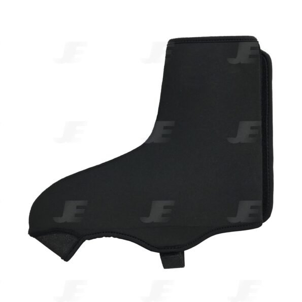 Black Windproof Neoprene Cycling Shoe Covers