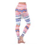 Women Sublimation Printed High Waist Yoga Workout Leggings