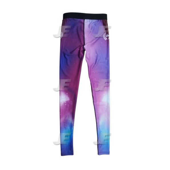 Women Elastic Waistband Custom Printed Yoga Workout Pant