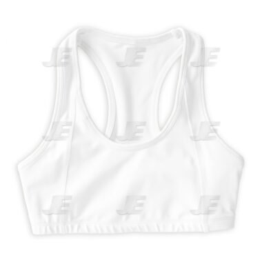 Women Gym Fitness Wear & Yoga Workout White Sports Bra