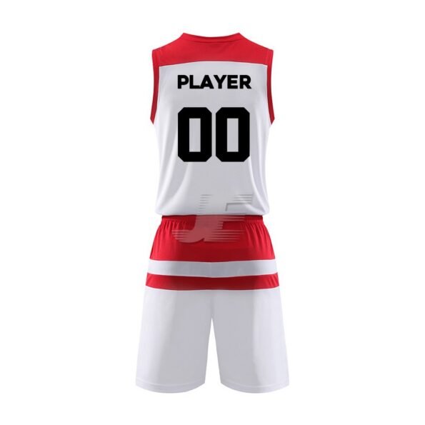 Custom Name Numbers Two Color Cut & Sew Basketball Uniform