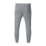Double Interlock Elastic Waistband Baseball Pant