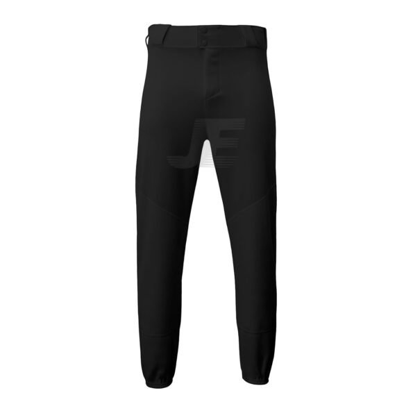 Close Bottom Wrap Knit Baseball Pant