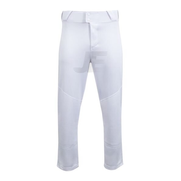 Open Bottom Wrap Knit Tapered Baseball Pant