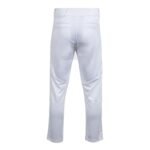 Open Bottom Wrap Knit Tapered Baseball Pant