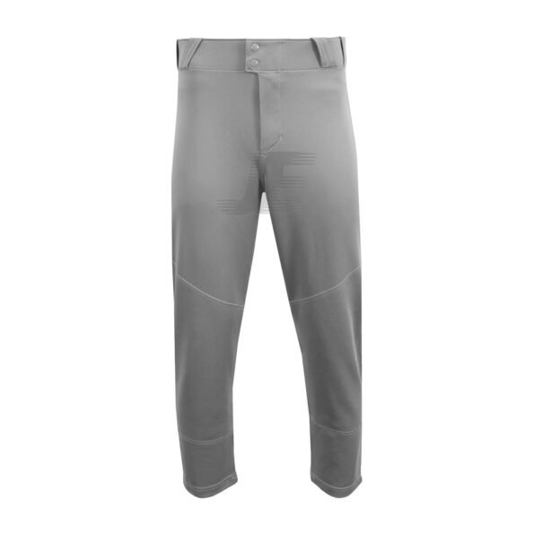 Open Bottom Wrap Knit Tapered Baseball Pant